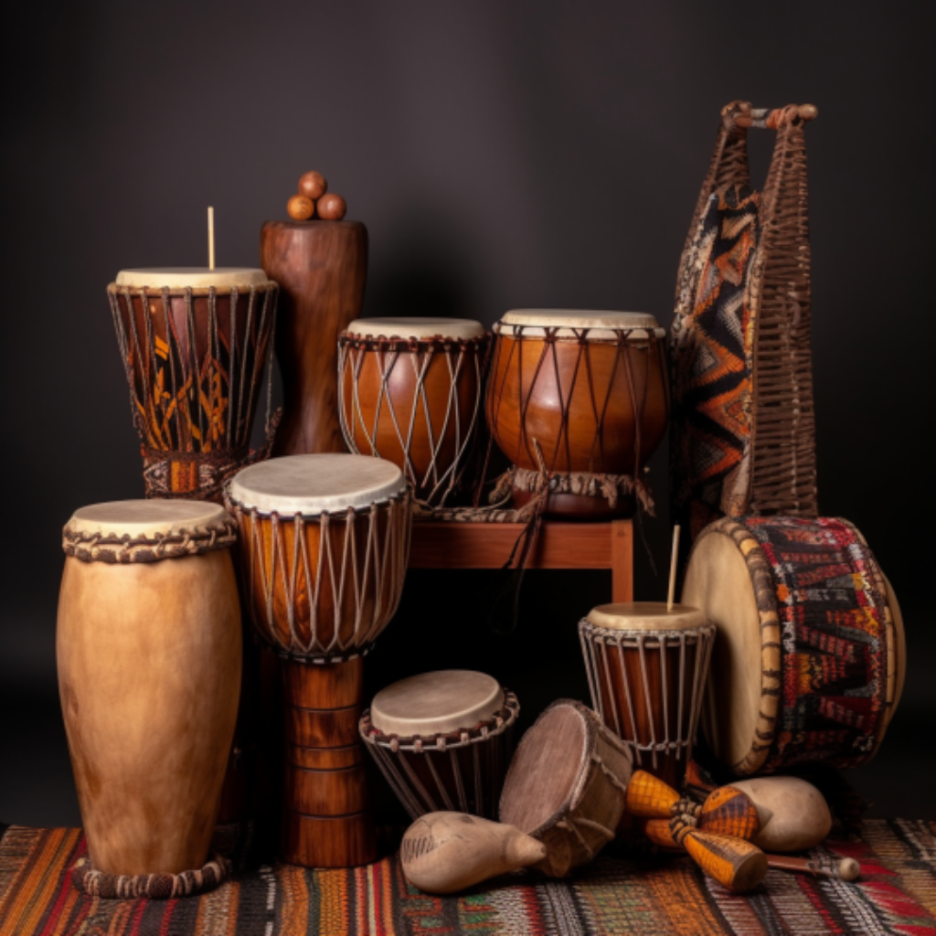 Photo de la gamme instruments de musique d'Afrostore